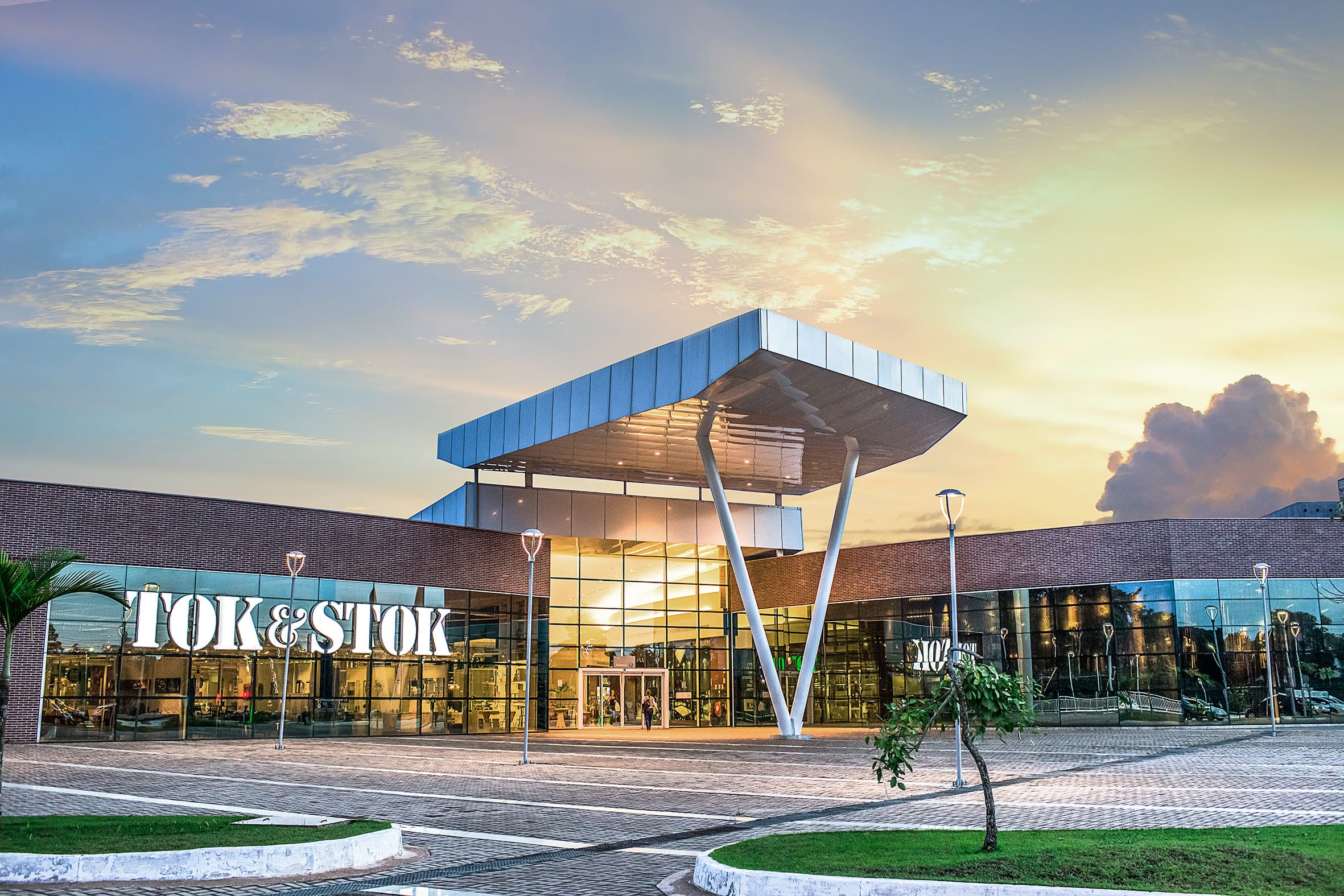 Fachada do Bosque Grão-Pará