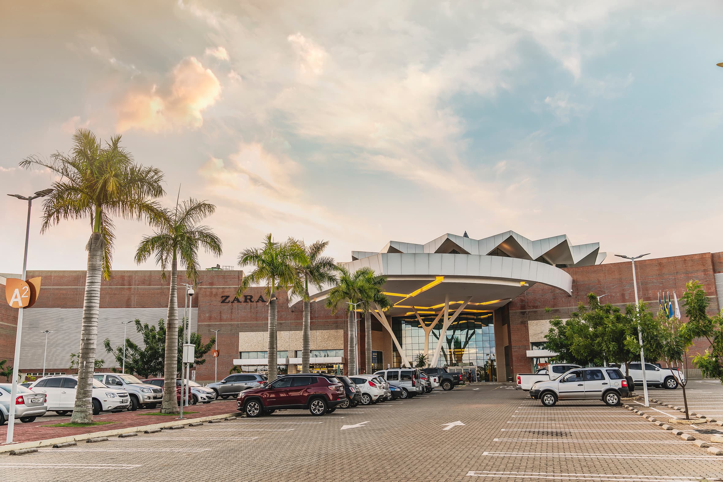 Fachada do Bosque dos Ipês